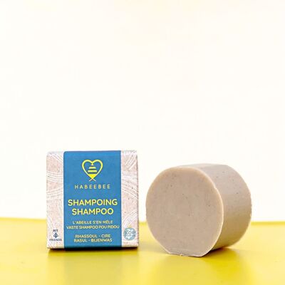 Shampoing solide moussant L'ABEILLE S'EN MÊLE - Boîte en carton