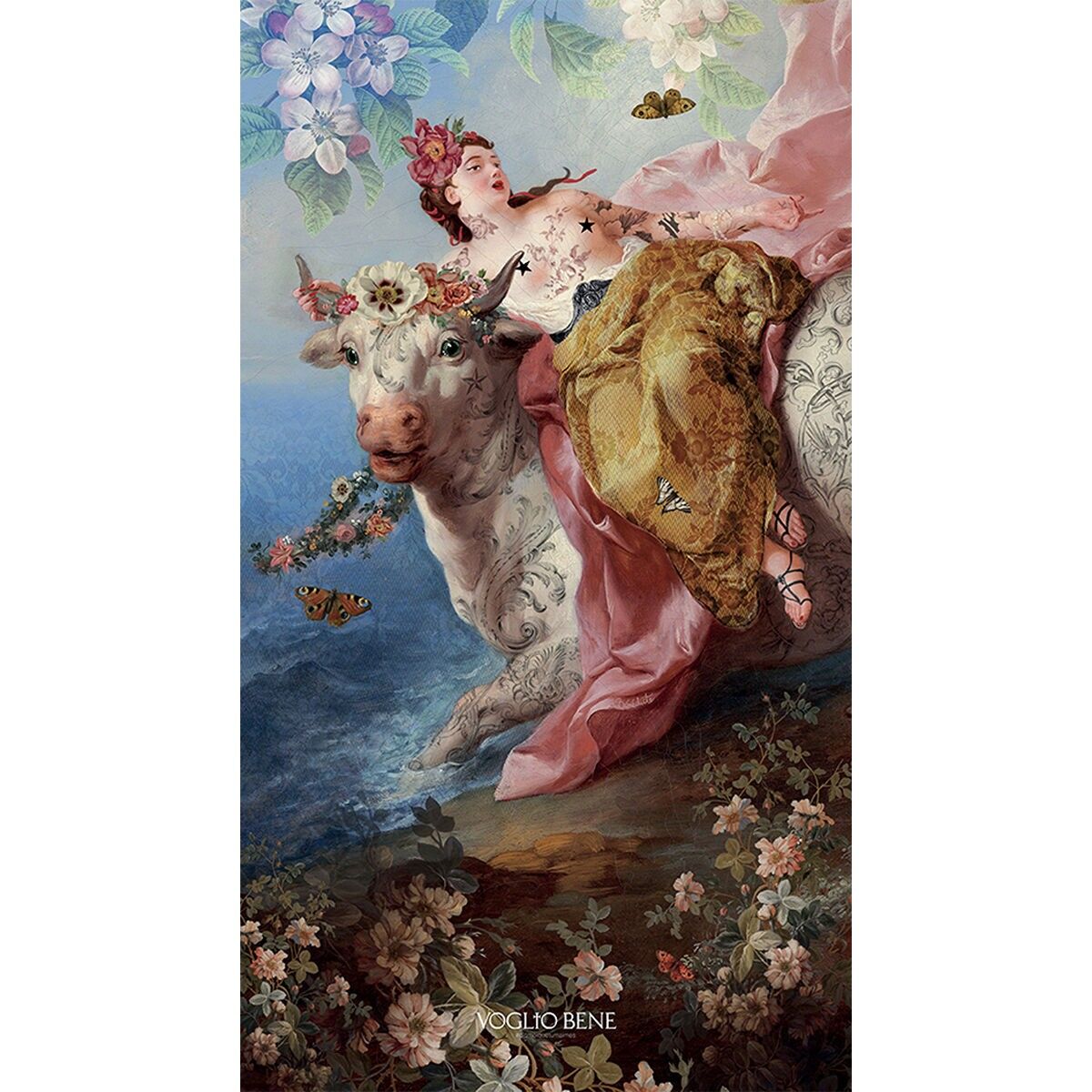 CARTA DA PARATI 250 LA MUCCA