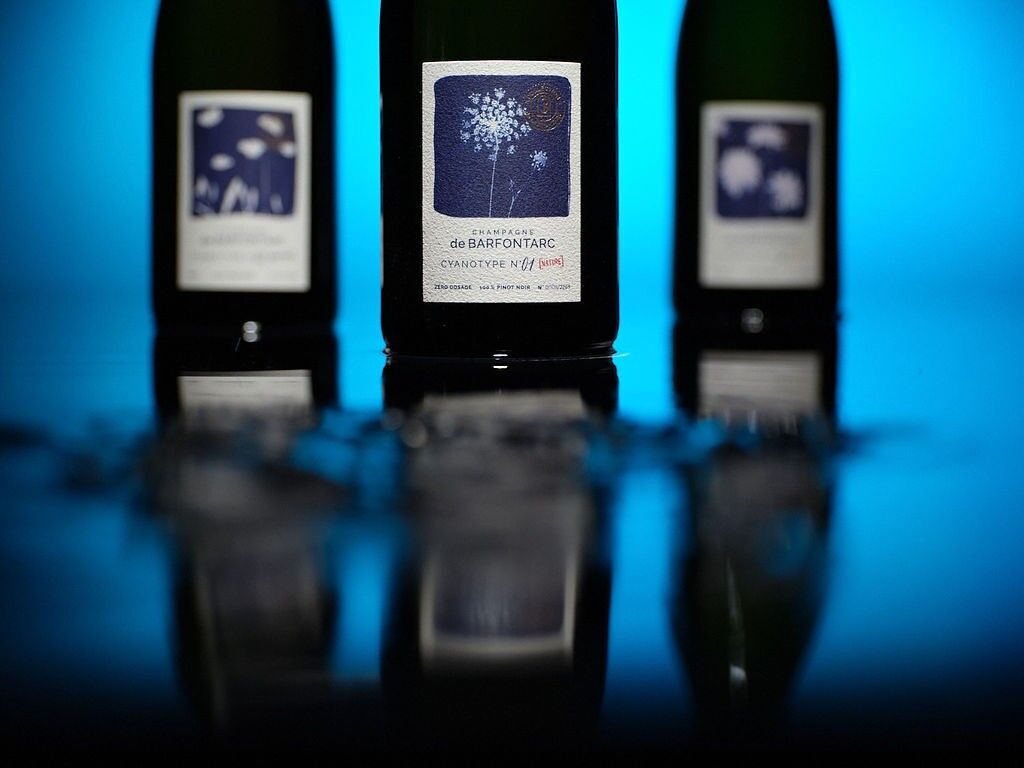 Champagne - CYANOTYPE Trilogy - Natural / Original / Sweet