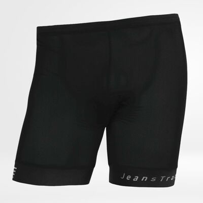 Boxer JeansTrack con camoscio