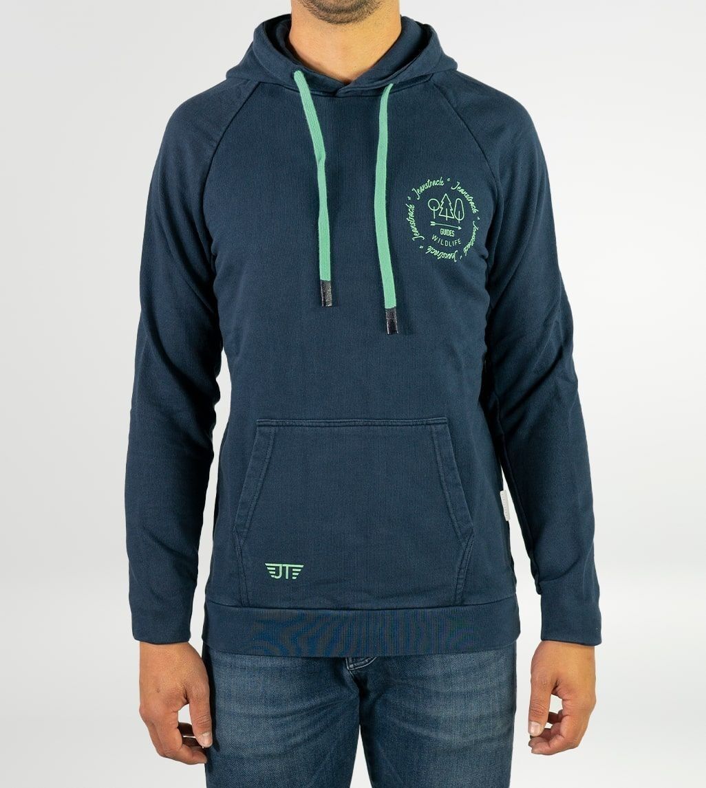 Organic Cotton Sweatshirt Wood Navy