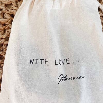 Sacchetto personalizzato "Con amore" - Il regalo pieno di amore