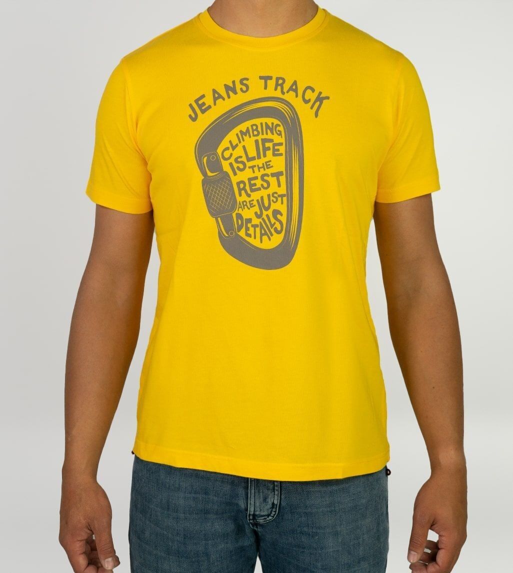 Organic Cotton Mustard Presa T-shirt