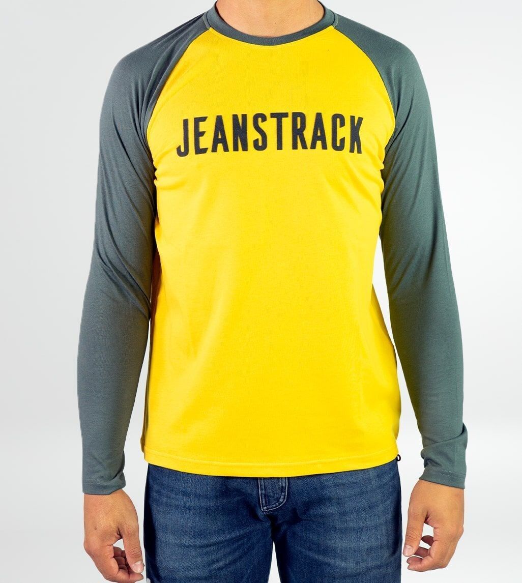 Organic Cotton Floc Yellow T-shirt