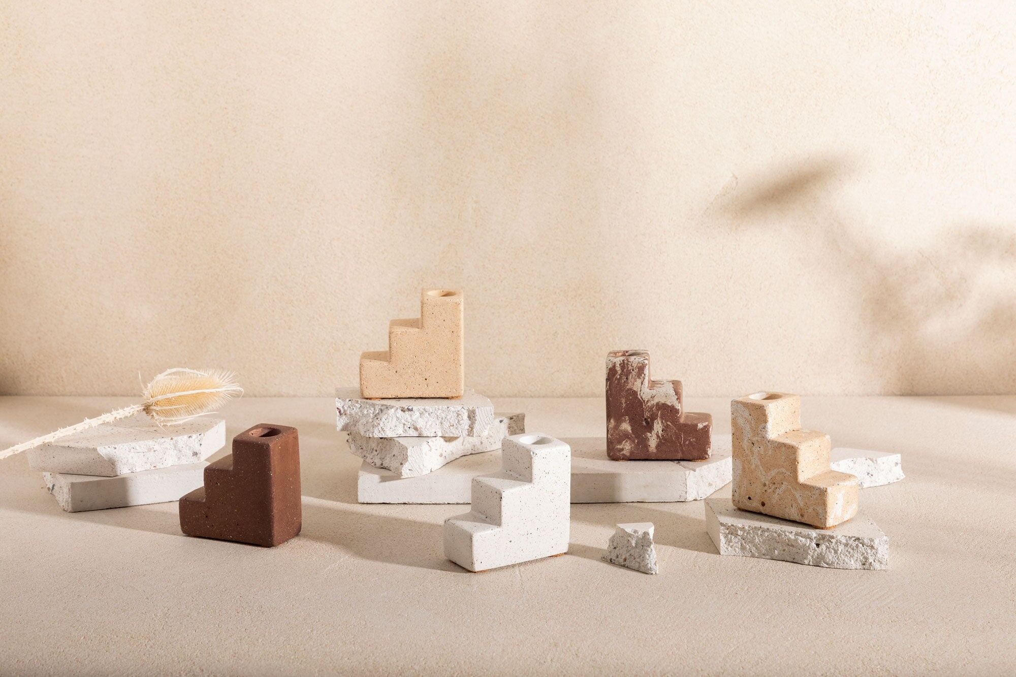 Bougeoir en béton - MATTEO