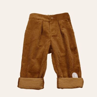 Pantalon évolutif en velours