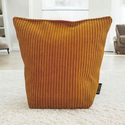 Tope de puerta para bolso, color camello "Corduroy"