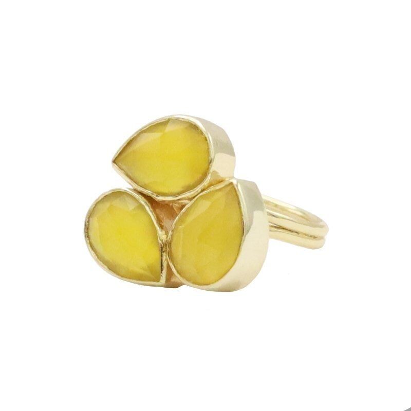 Senfgelber Plato-Ring