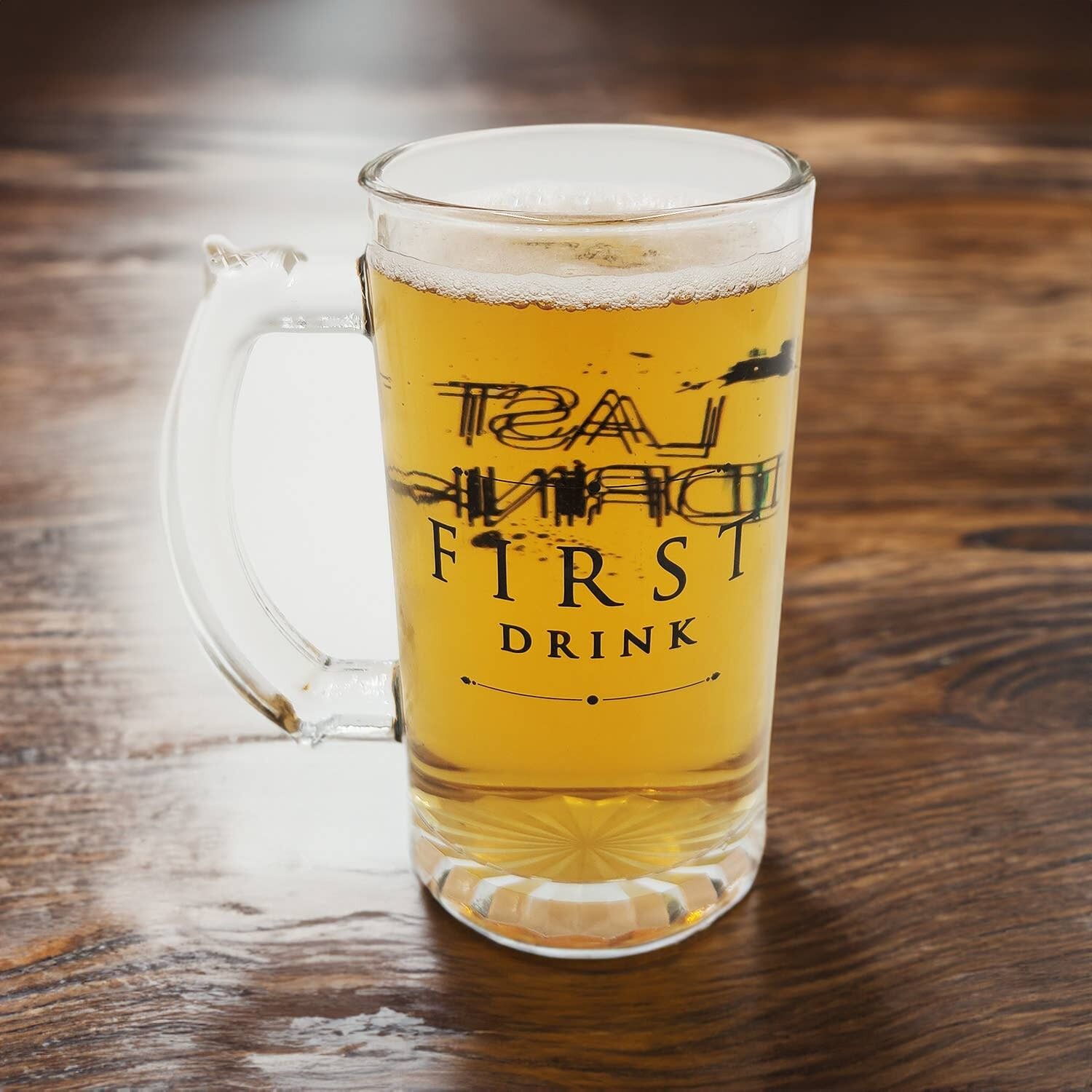 Set di bicchieri da birra "Primo drink, ultimo drink" - Mad Monkey