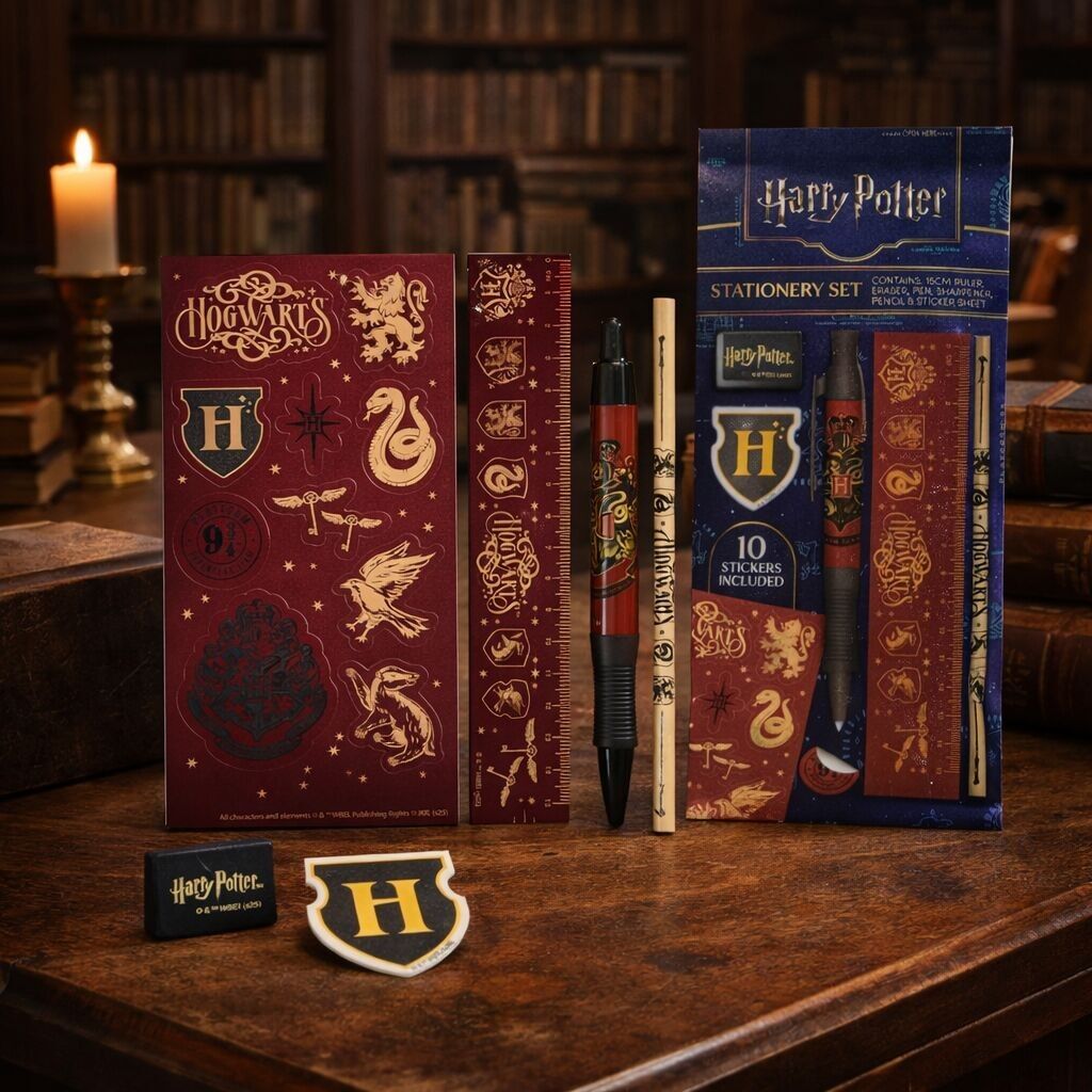 Harry Potter - 6-piece stationery set - Magical Location