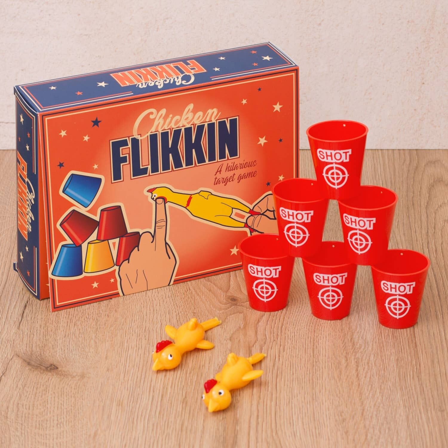 Table game "Desktop Flickin' Chicken"