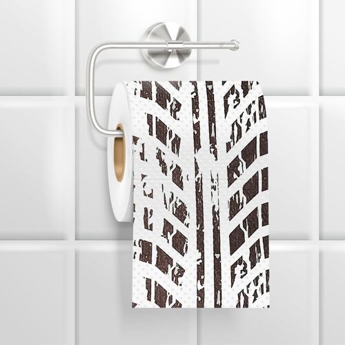Mad Monkey - Toilettenpapier - Design Bremsspuren