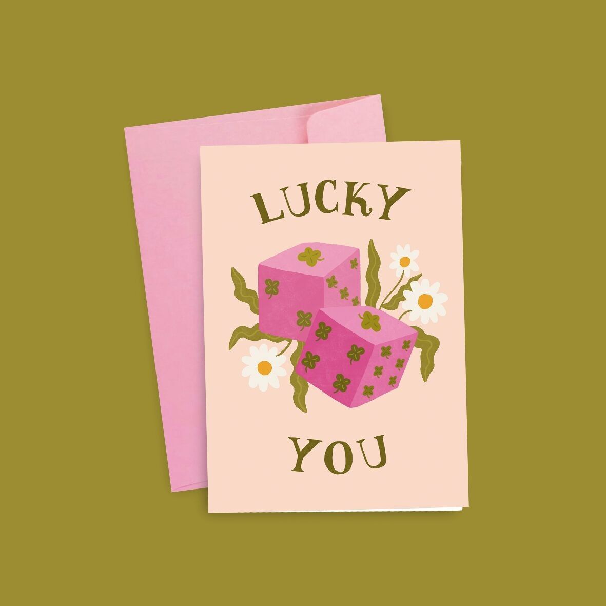 Cartolina postale. Sei fortunato