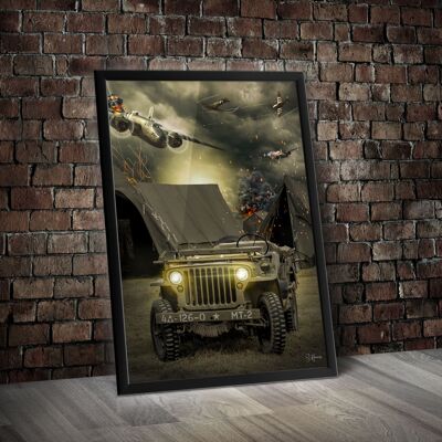 Manifesto della Jeep Willys