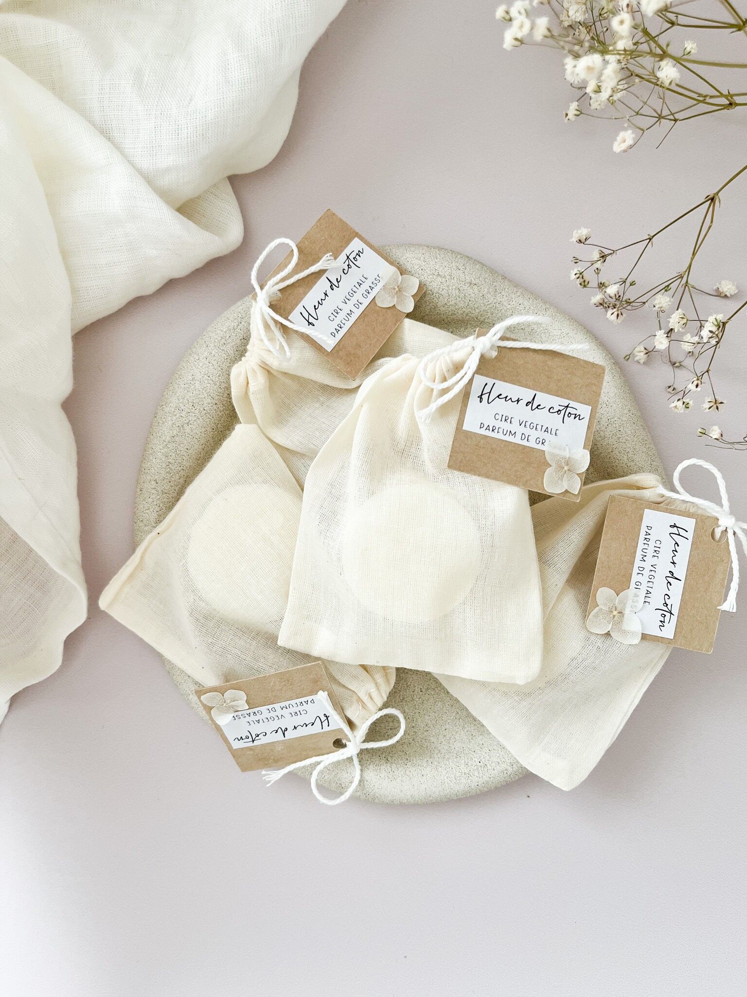 Bustina profumata - Fiore di cotone