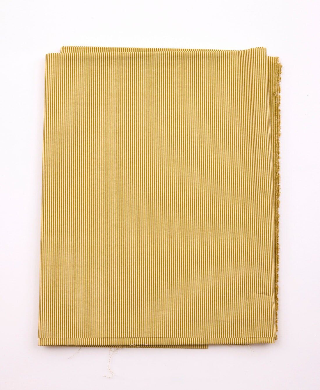 Tessuto in popeline di cotone 25M Rigato Muschio