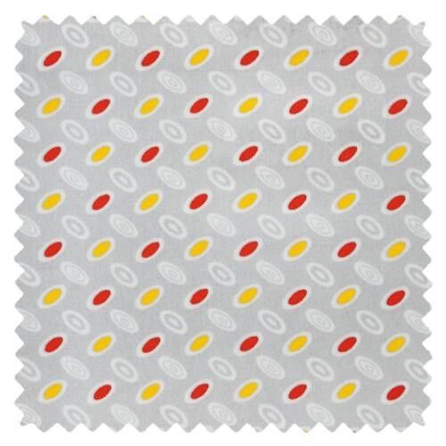 Tessuto in popeline di cotone grigio Momoyo 25M