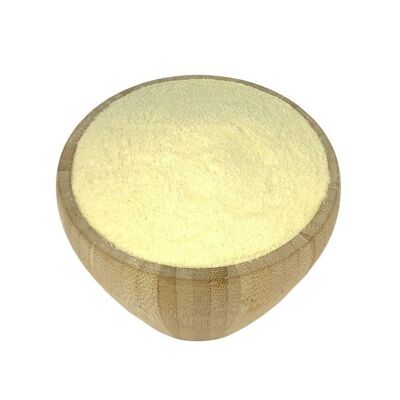 Organic White Wheat Semolina in Bulk - 1kg