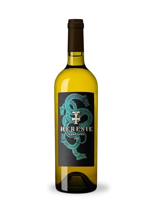 Hérésie vin blanc corbières 2023 Lot 3 Bouteilles 75cl