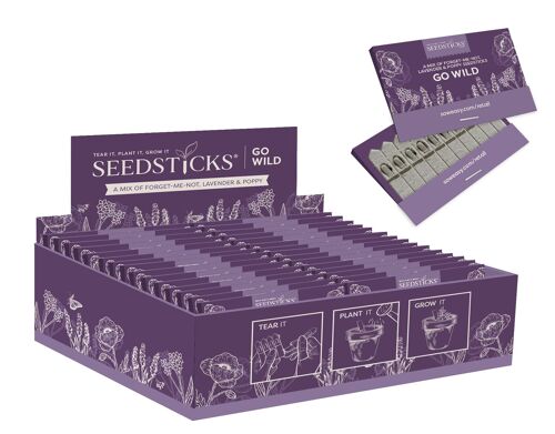 Go Wild - Display Boxes