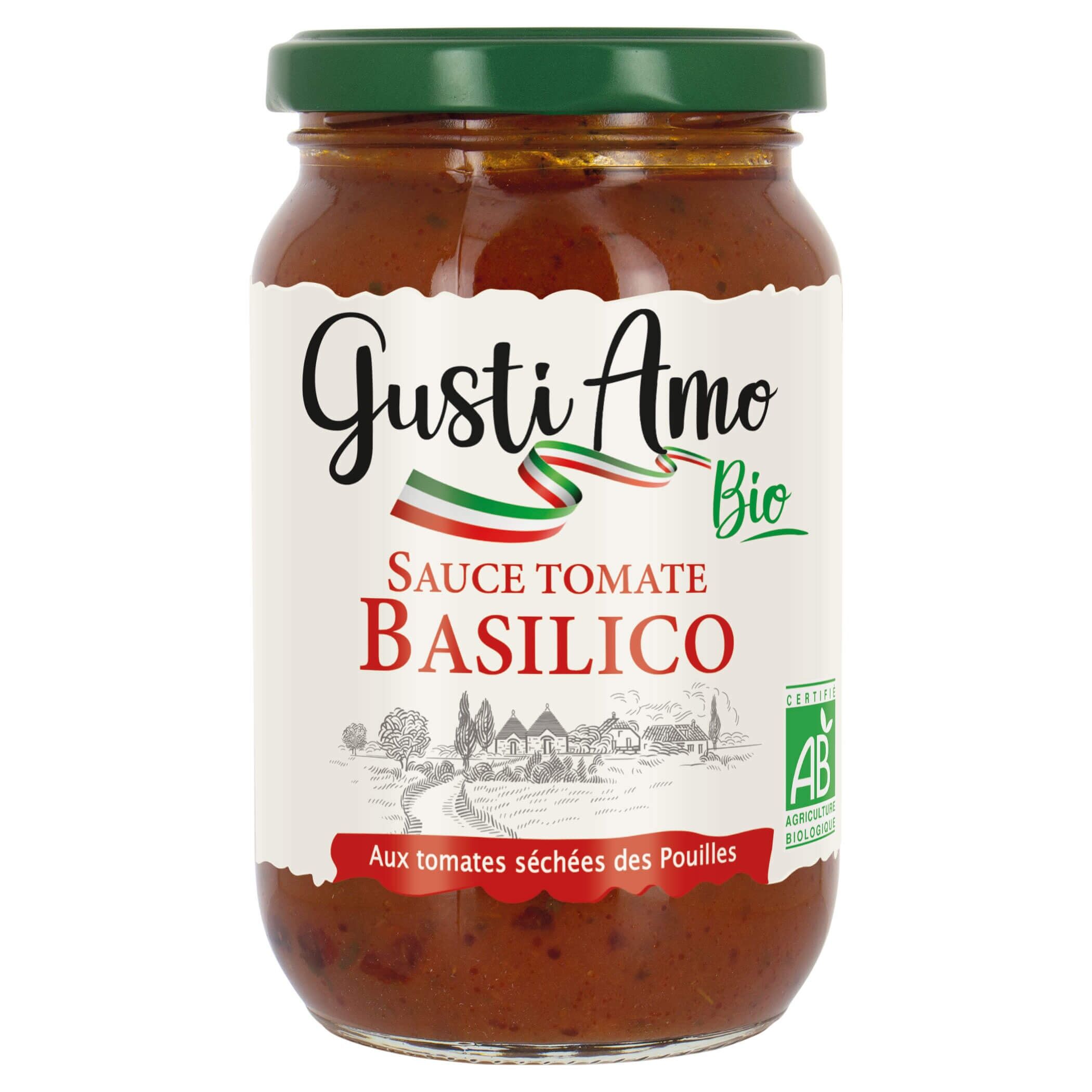 Salsa di pomodoro e basilico - biologica