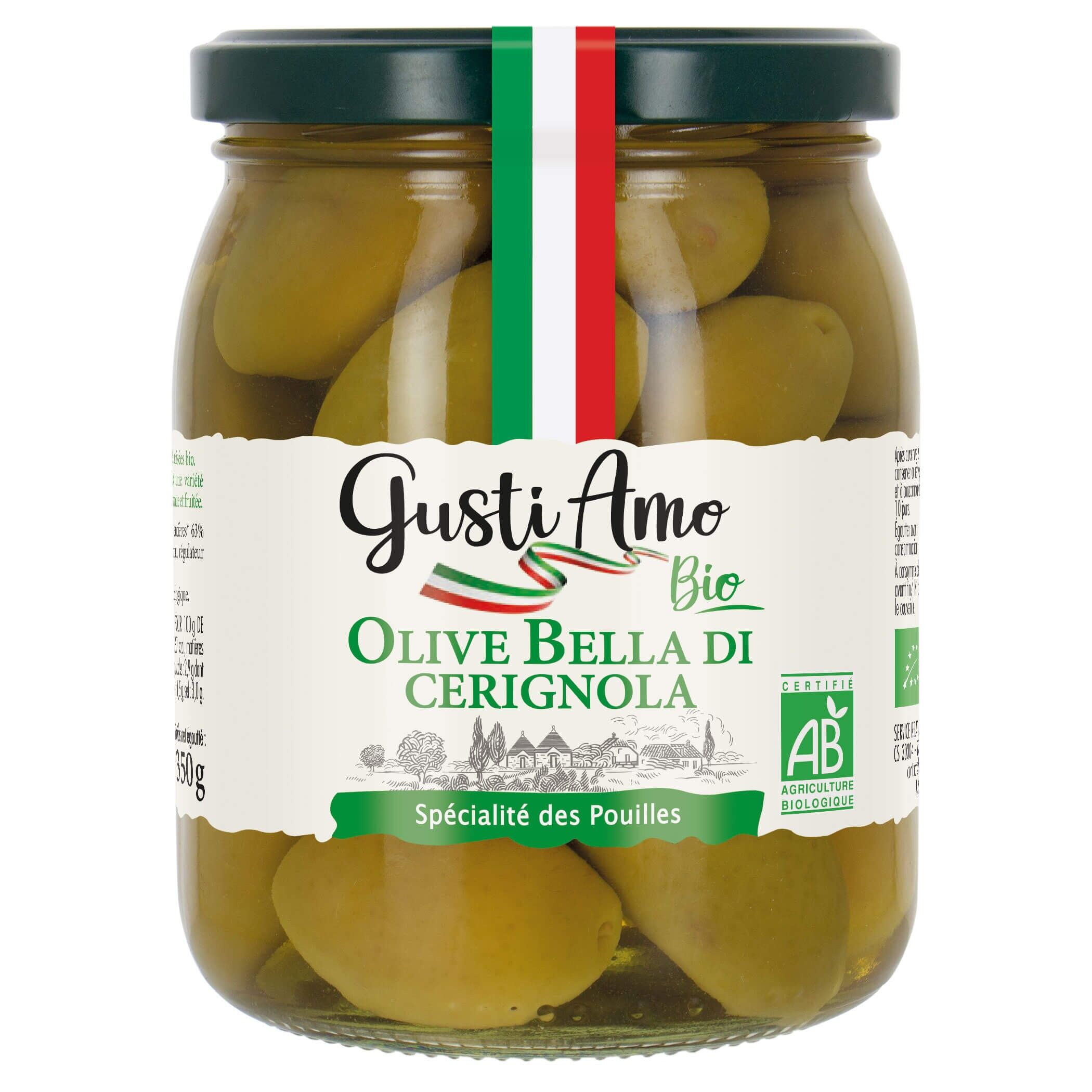 Olive verte Bella di Cerignola - bio