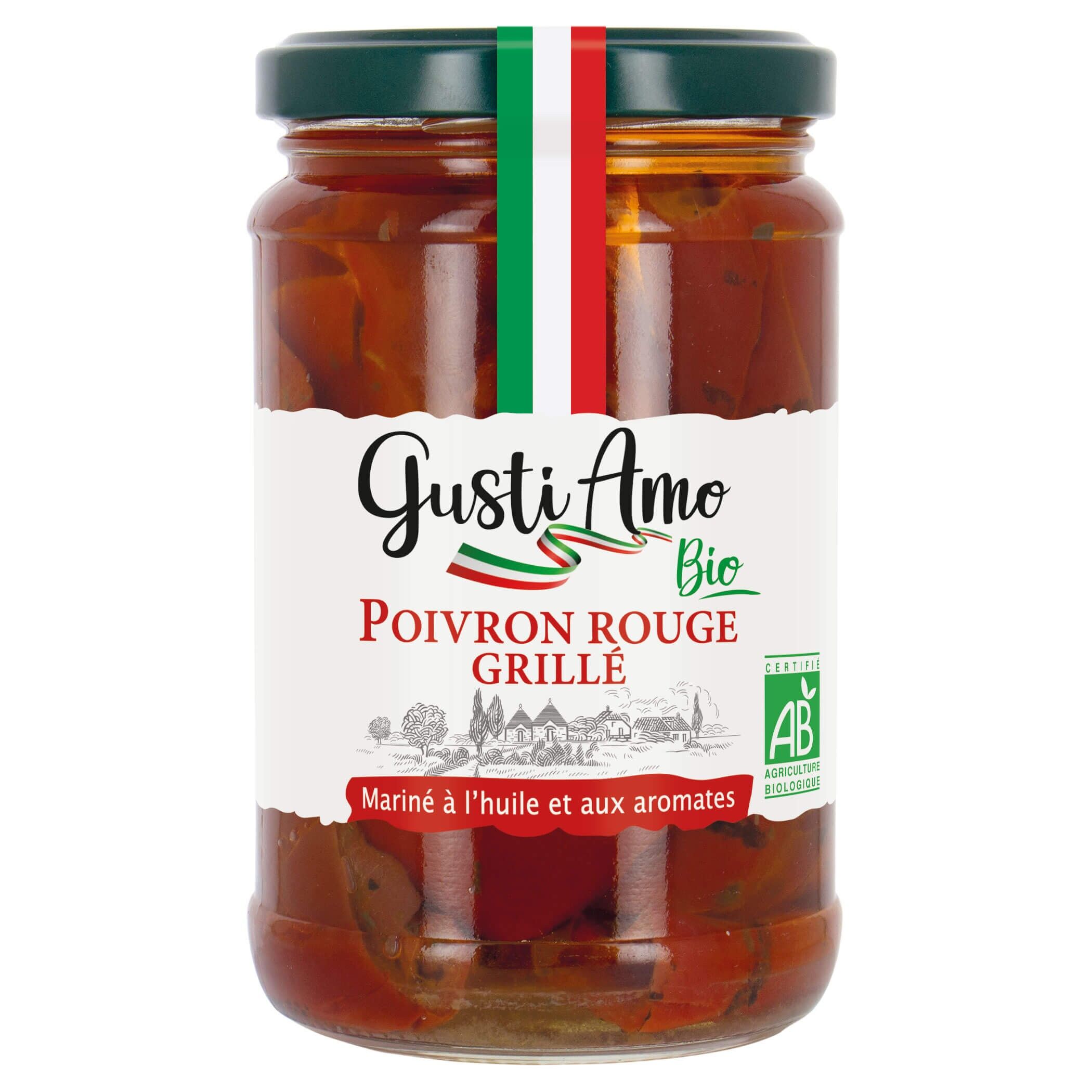 Peperone rosso grigliato - biologico