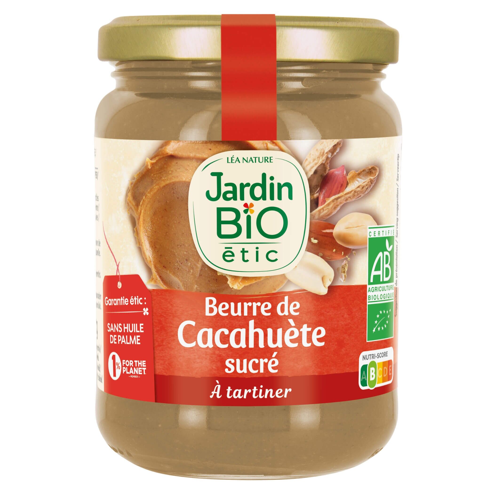 Burro di arachidi biologico e cremoso