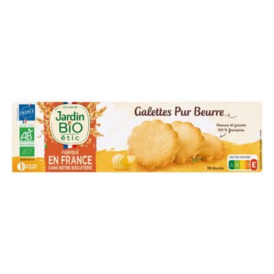 Organic Fairtrade pure butter wafer biscuits