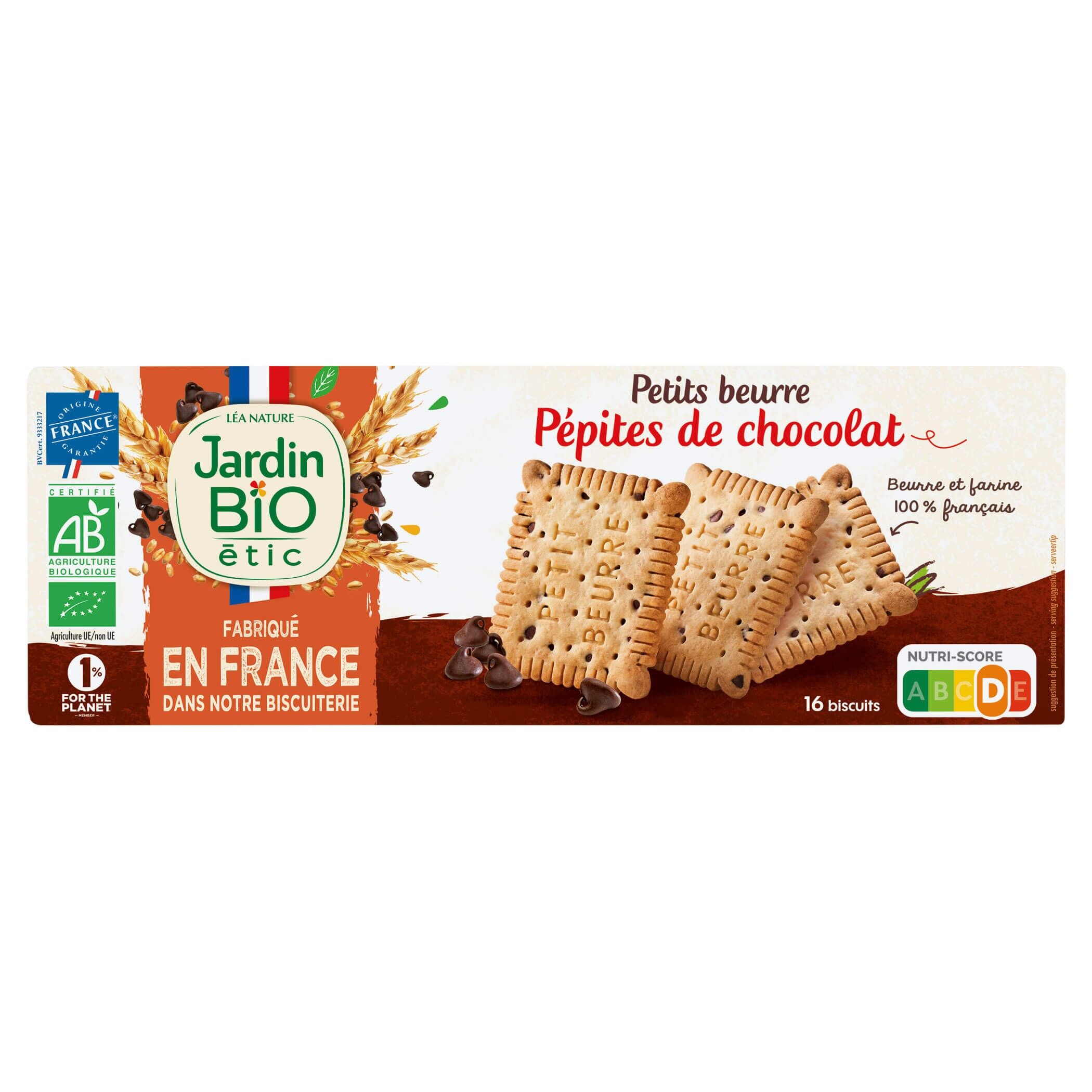 Mantequillas pequeñas con chispas de chocolate