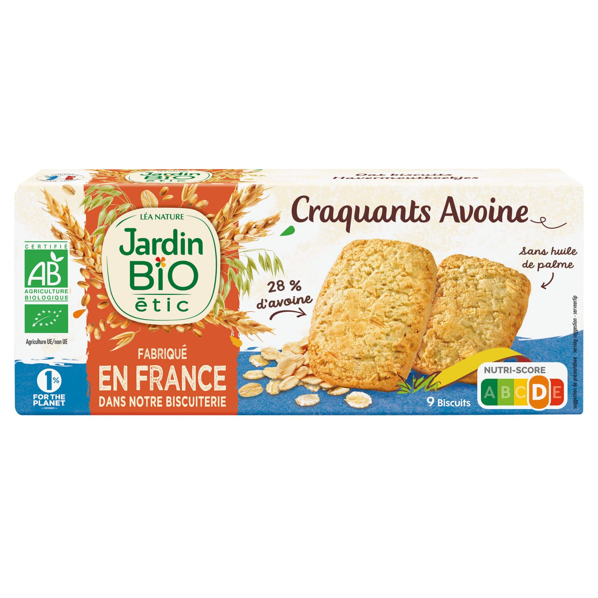 Oat Crackers Without Palm Oil