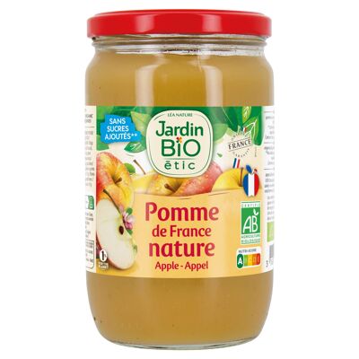 Compote pomme nature - bio