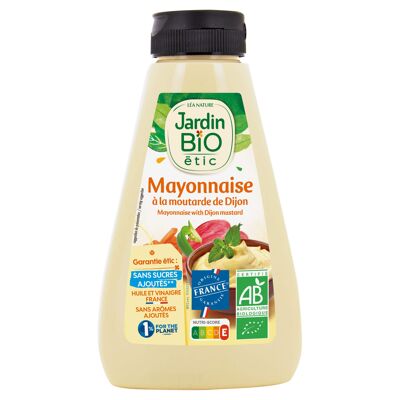 Mayonnaise à la moutarde de Dijon - bio