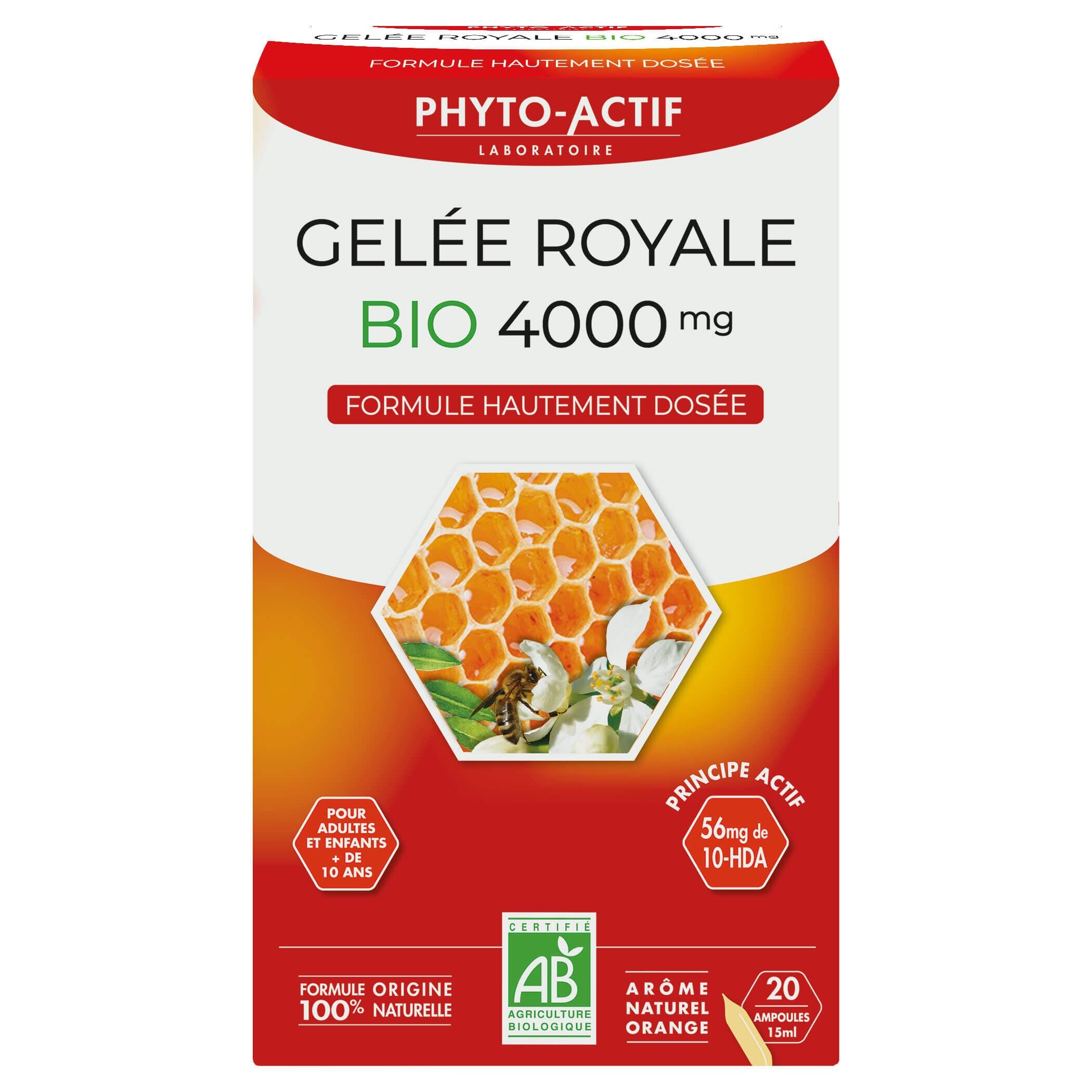 Pappa reale biologica 4000mg - 20 fiale
