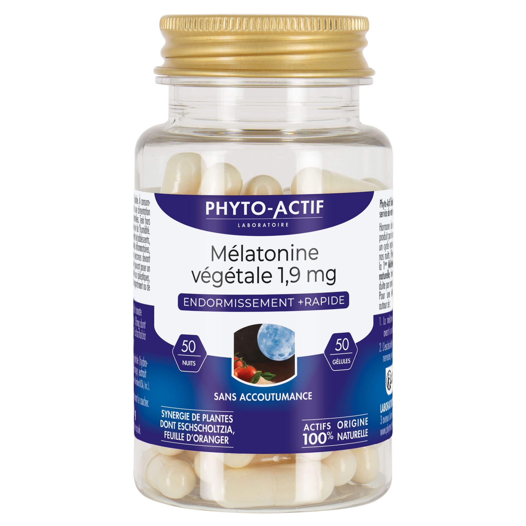 Capsule di Melatonina Vegetale 1,9 mg