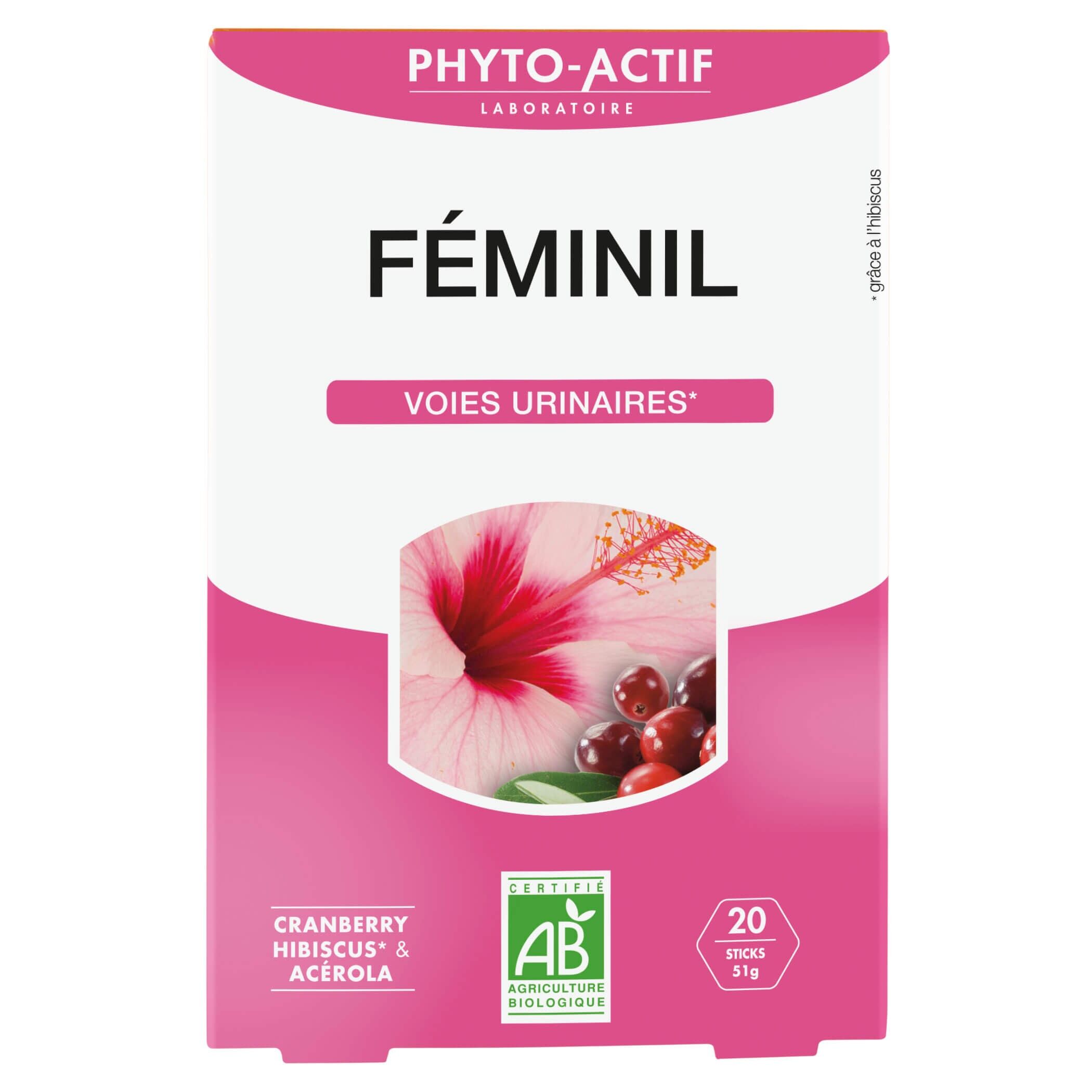 FEMINIL Bio - Vie Urinarie - 20 stick