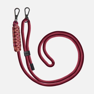 Elie Cherry Cordon Shoulder Strap - Charlot Paris