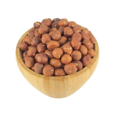 Organic Shelled Hazelnuts in Bulk - 250g