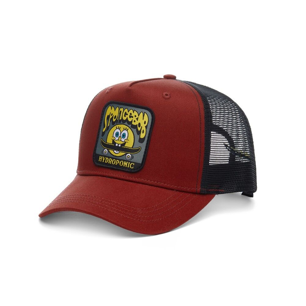 HYDROPONIC SBHW05-04 SPONGEBOB SK8BOB Kappe Terrakotta Schwarz