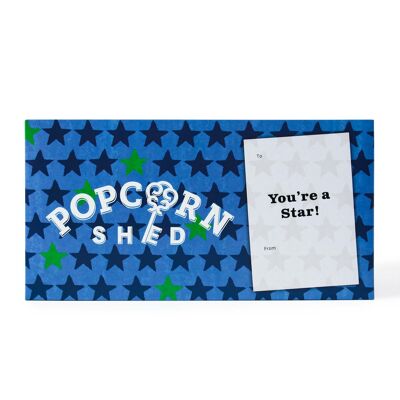 Tu es un cadeau boîte aux lettres Popcorn Star Gourmet 220g
