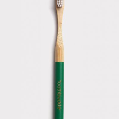 Fully Recyclable Vegan Bamboo Toothbrush (Green)