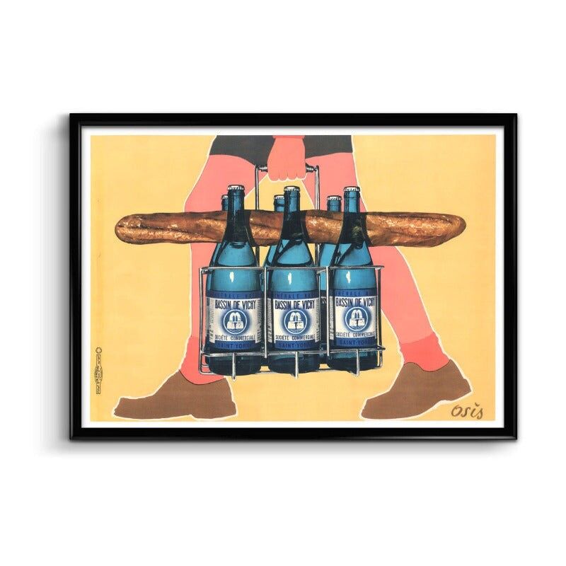 Pubblicità dell'acqua minerale Vichy St-Yorre