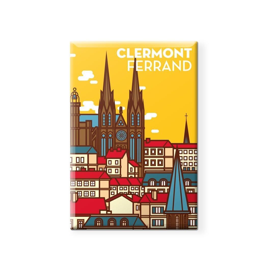 Clermont-Ferrand Cathedral Magnet