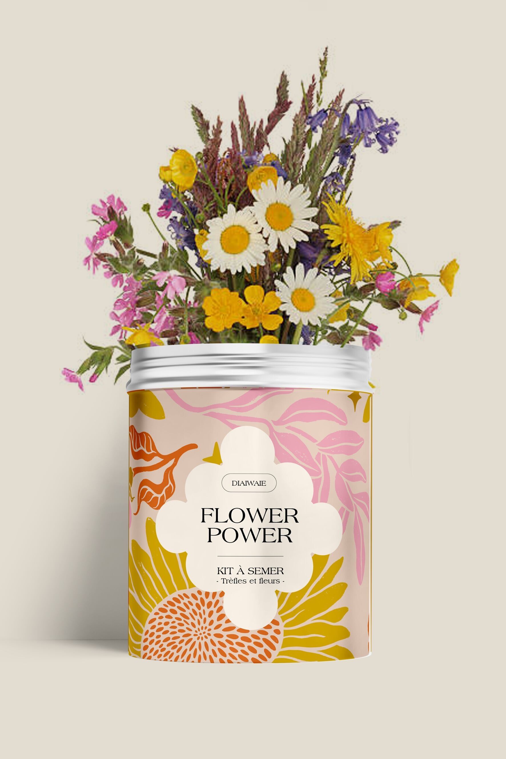 Kit de cultivo de semillas - Flower Power