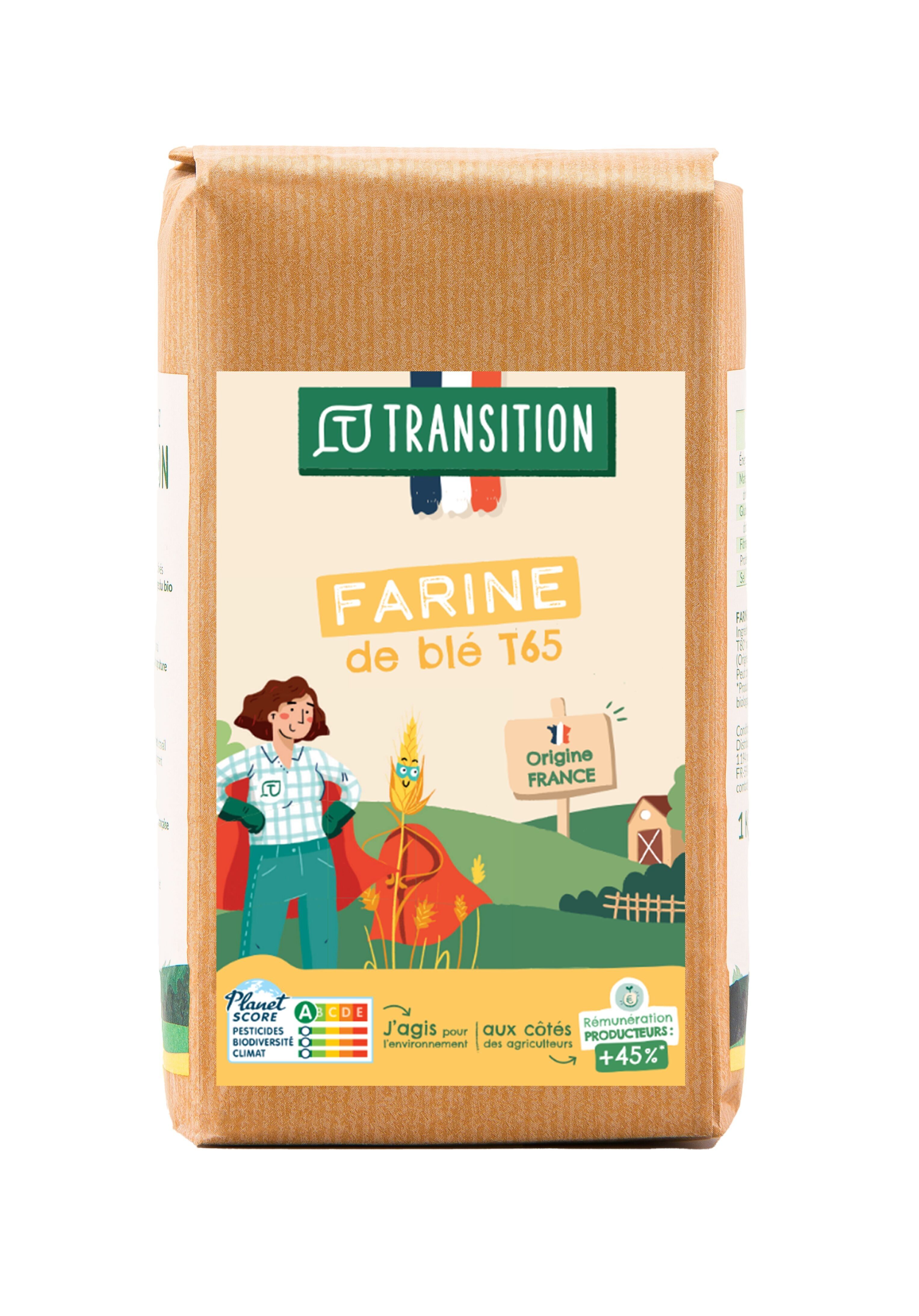 Harina de trigo blanca T65 - 1 kg