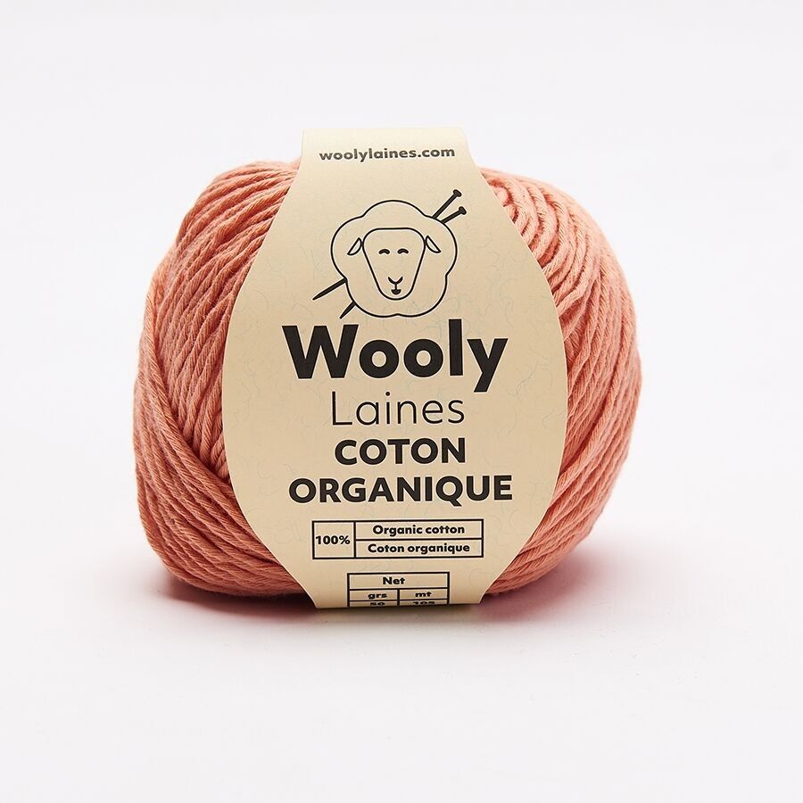 COTONE BIOLOGICO SALMONE