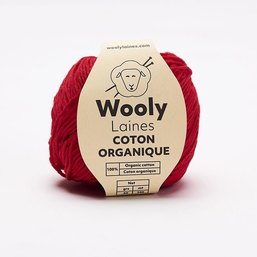 COTONE ORGANICO ROSSO