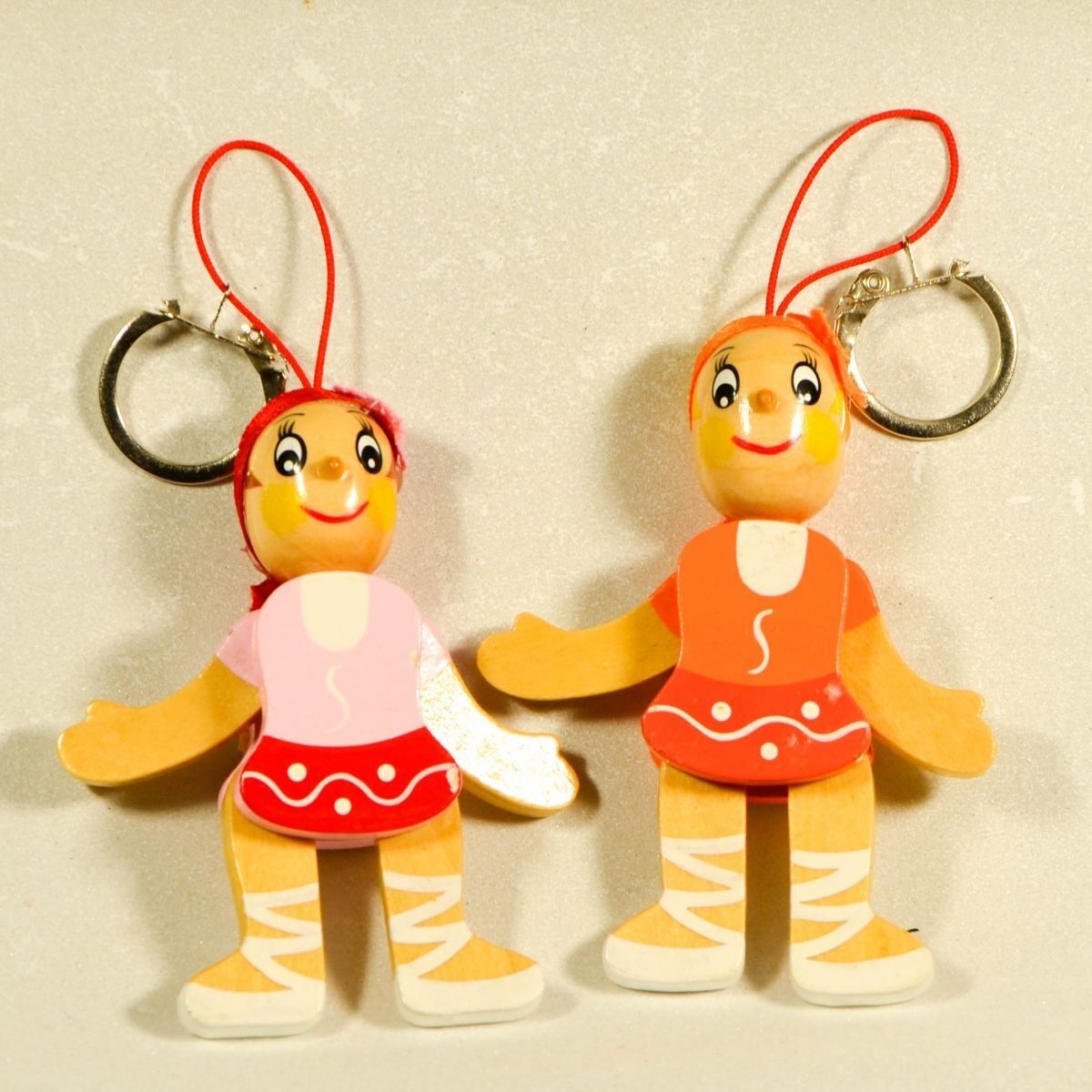 OFERTA Llavero de Bailarina de Madera - Caja de 240 piezas