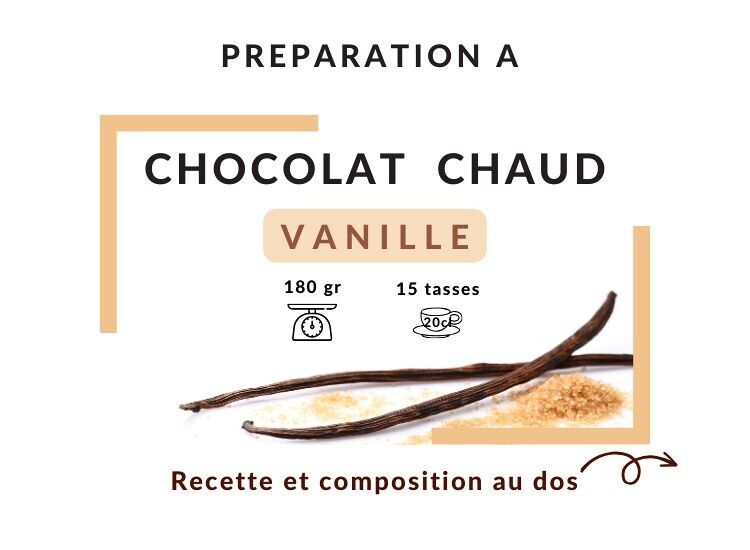 Miscela per cioccolata calda alla vaniglia