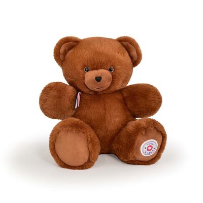 PETIT OURS Français 35 cm - Cacao chaud